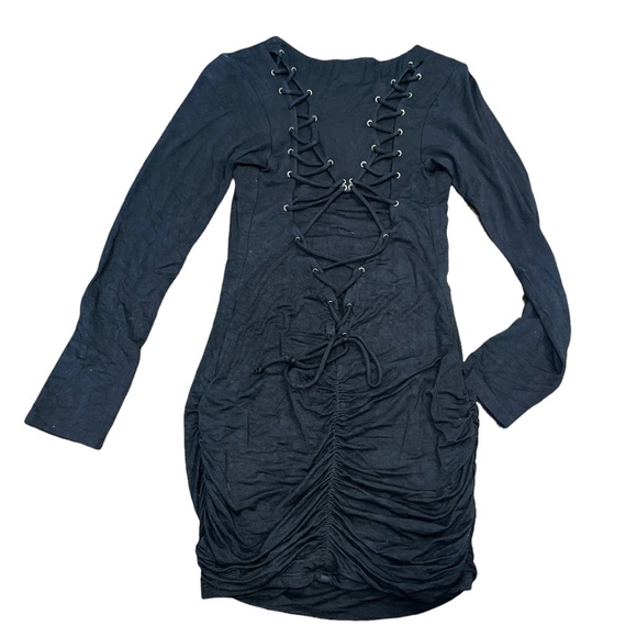 Sky Lace Back Dress - Picture 2 of 2